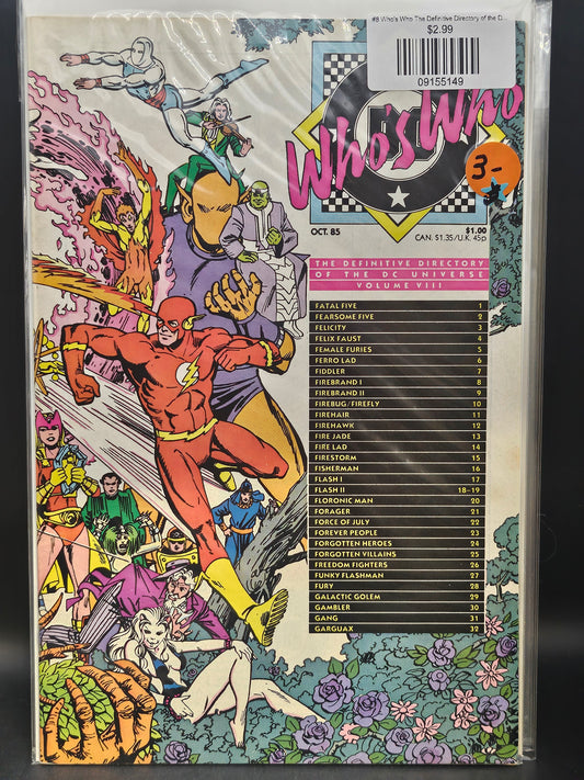 #8 Who's Who The Definitive Directory of the DC Universe (1985)
