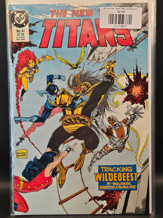 #41 New Teen Titans (1984 2nd Series) New Titans