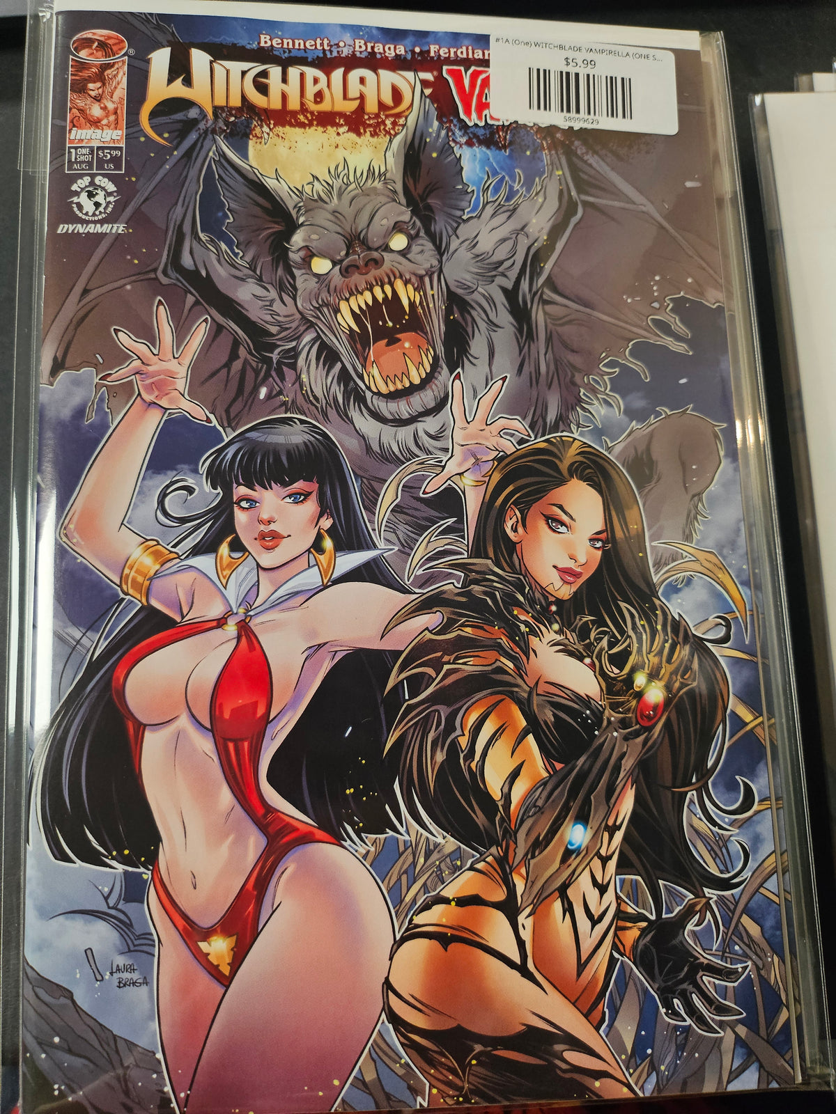 #1A (One) WITCHBLADE VAMPIRELLA (ONE SHOT LAURA BRAGA)