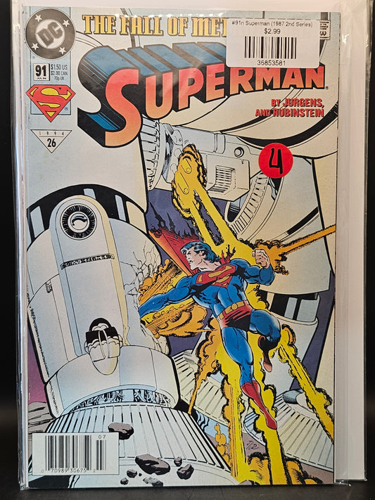 #91n Superman (1987 2nd Series)