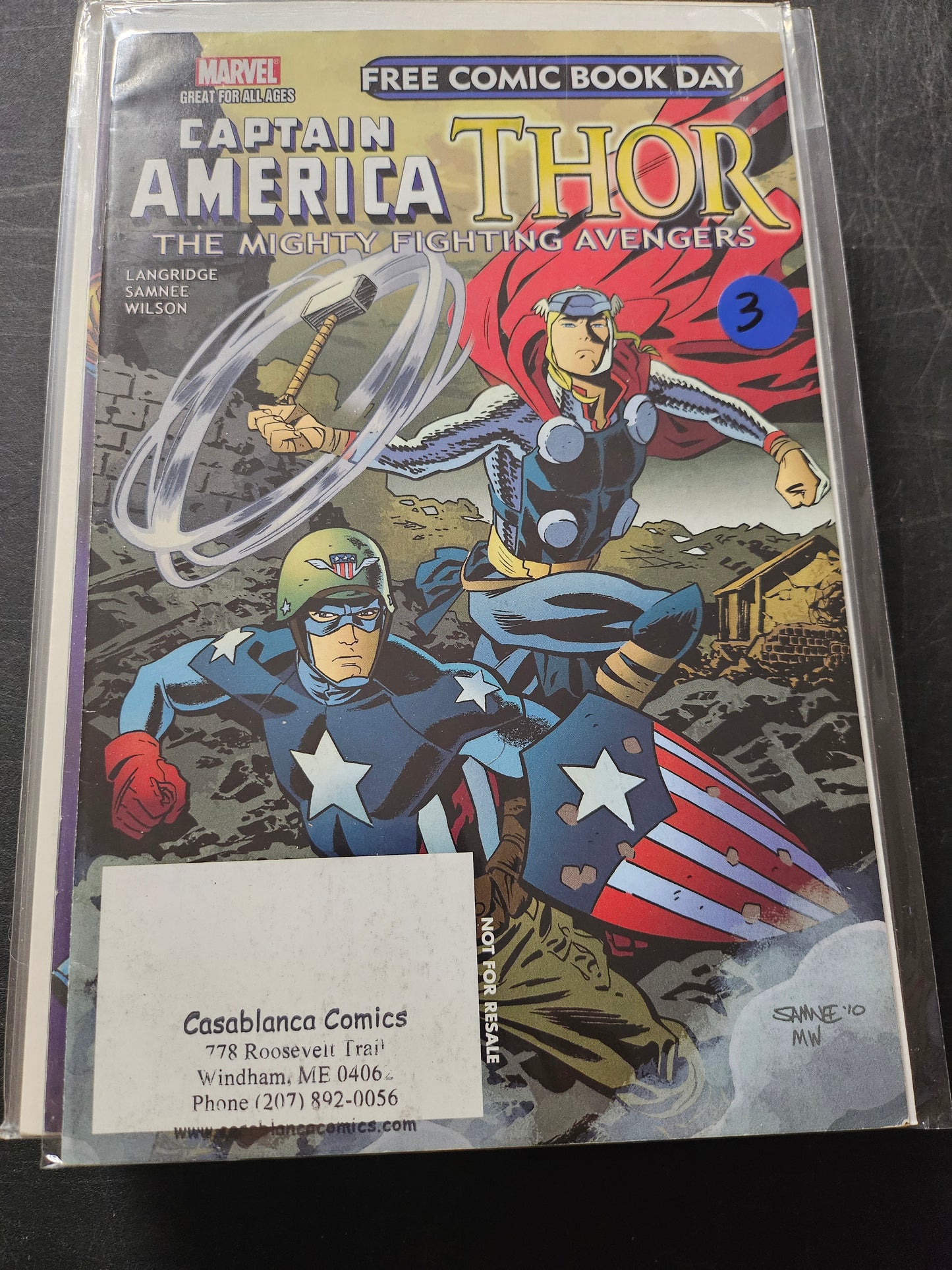 105.108 – #Captain America Thor #nn - Free Comic Books Giveaways -Various Years