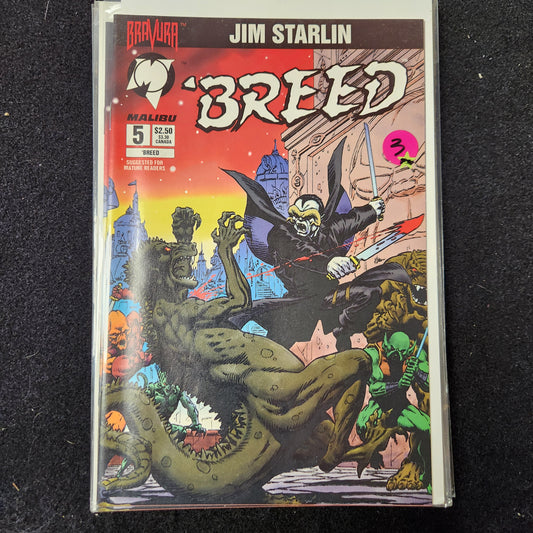 Breed – Malibu Comics / Bravura – (1994) – Volume 1 – Limited Series - #5 of 6