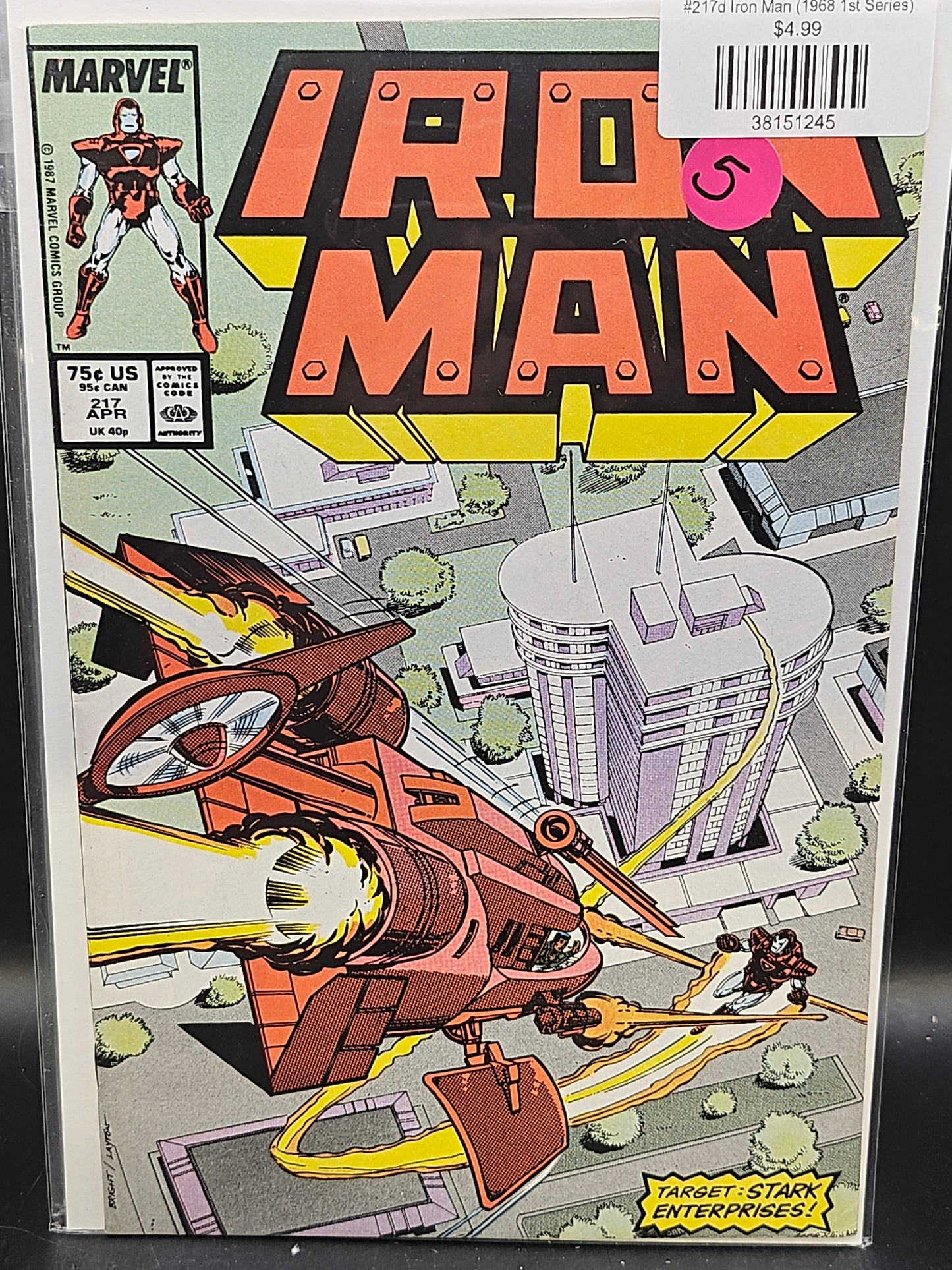 #217d Iron Man (1968 1st Series)