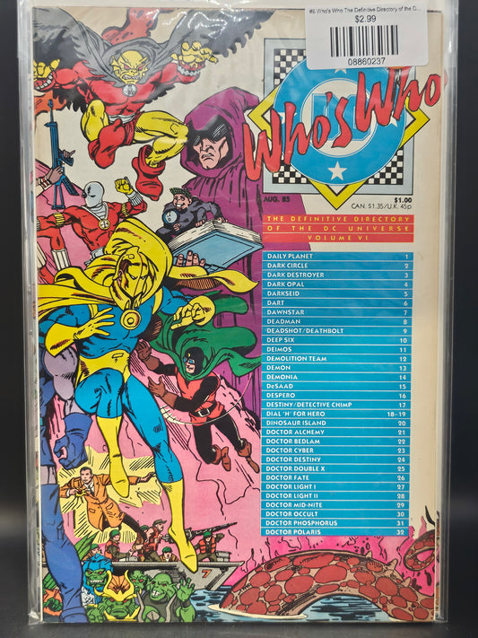 #6 Who's Who The Definitive Directory of the DC Universe (1985)