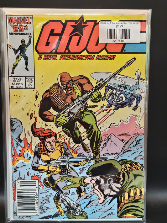 #56n GI Joe A Real American Hero (1982 Marvel)
