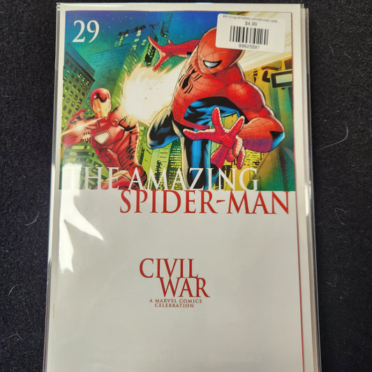 #29 (Greg) AMAZING SPIDER-MAN (GREG LAND CIVIL WAR CELEBRATION VARIANT)