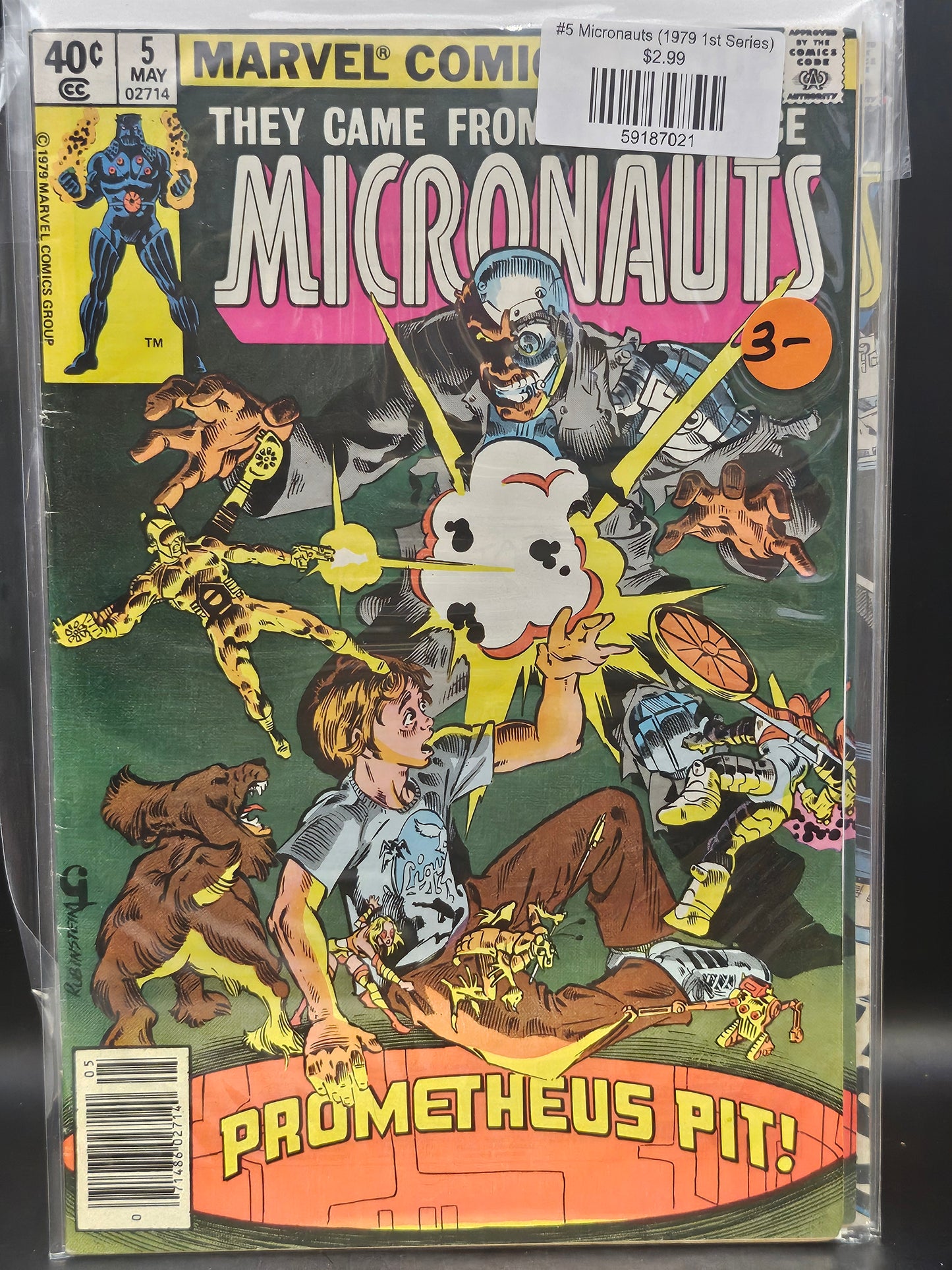 #5 Micronauts (1979 1st Series)