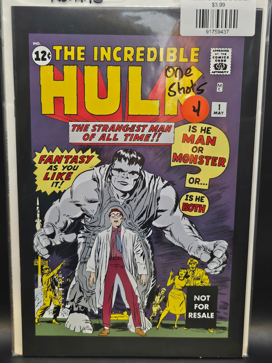 #1 Incredible Hulk (1962 Marvel 1st Series) Marvel Legends Reprint