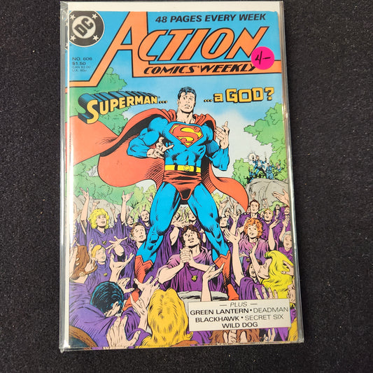 Action Comics #606 - Featuring Green Lantern (DC 1988)