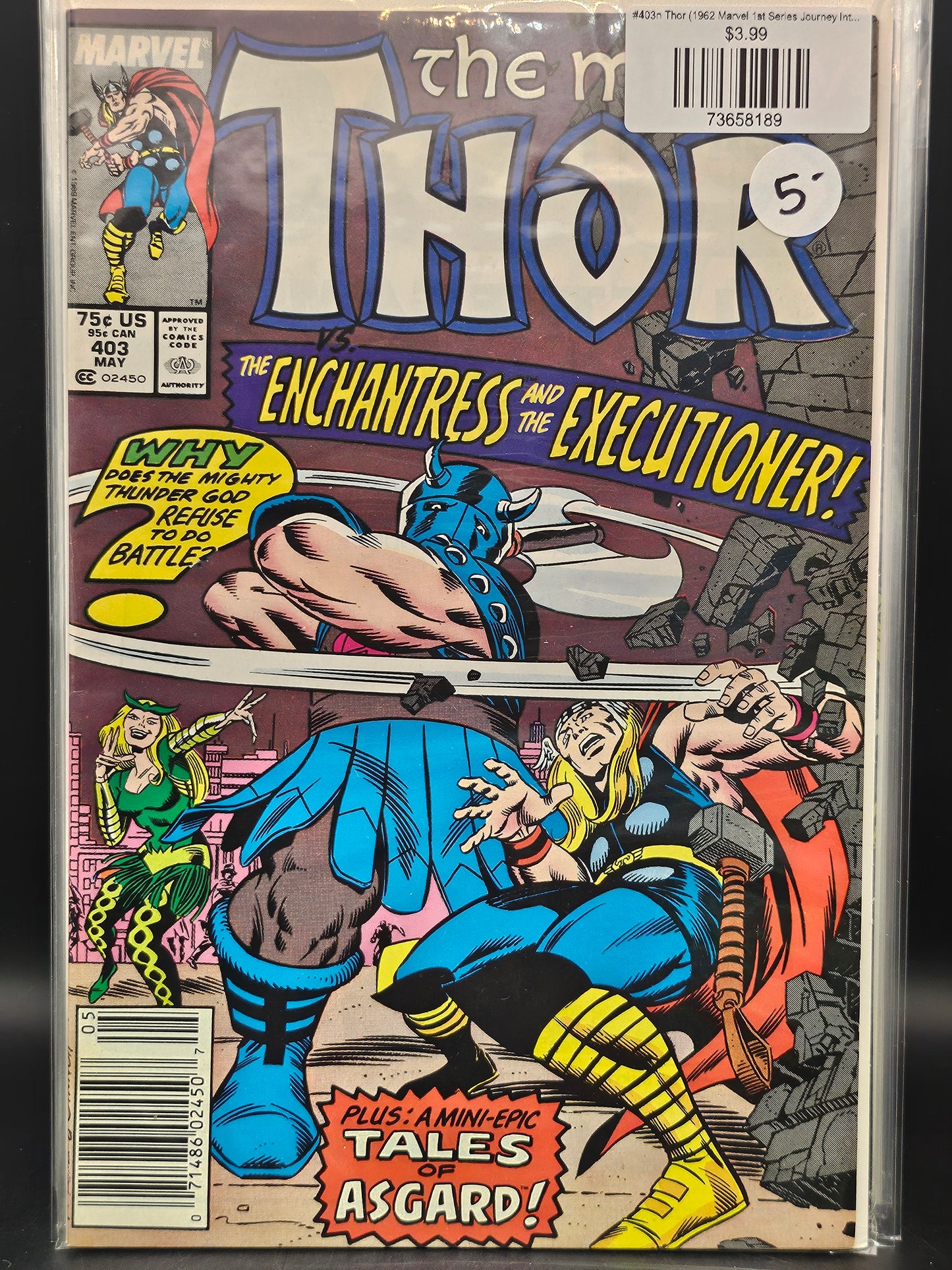 #403n Thor (1962 Marvel 1st Series Journey Into Mystery)