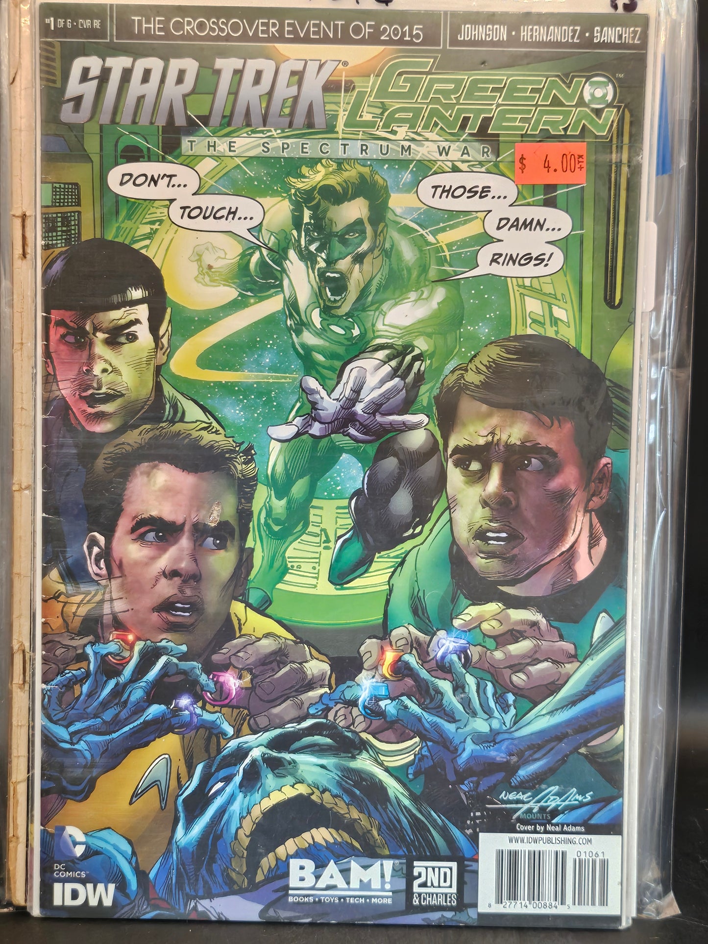 #1BAM Star Trek Green Lantern (2015 IDW)