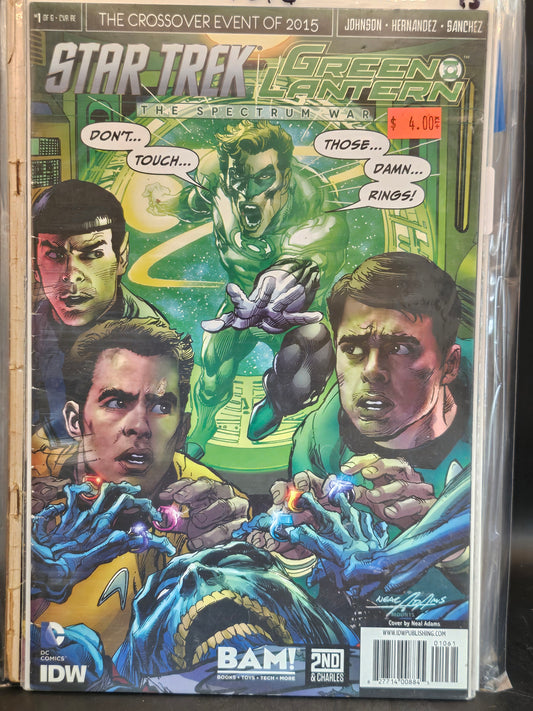 #1BAM Star Trek Green Lantern (2015 IDW)