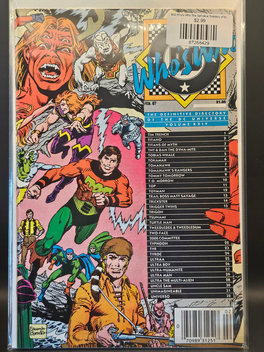 #24 Who's Who The Definitive Directory of the DC Universe (1985)