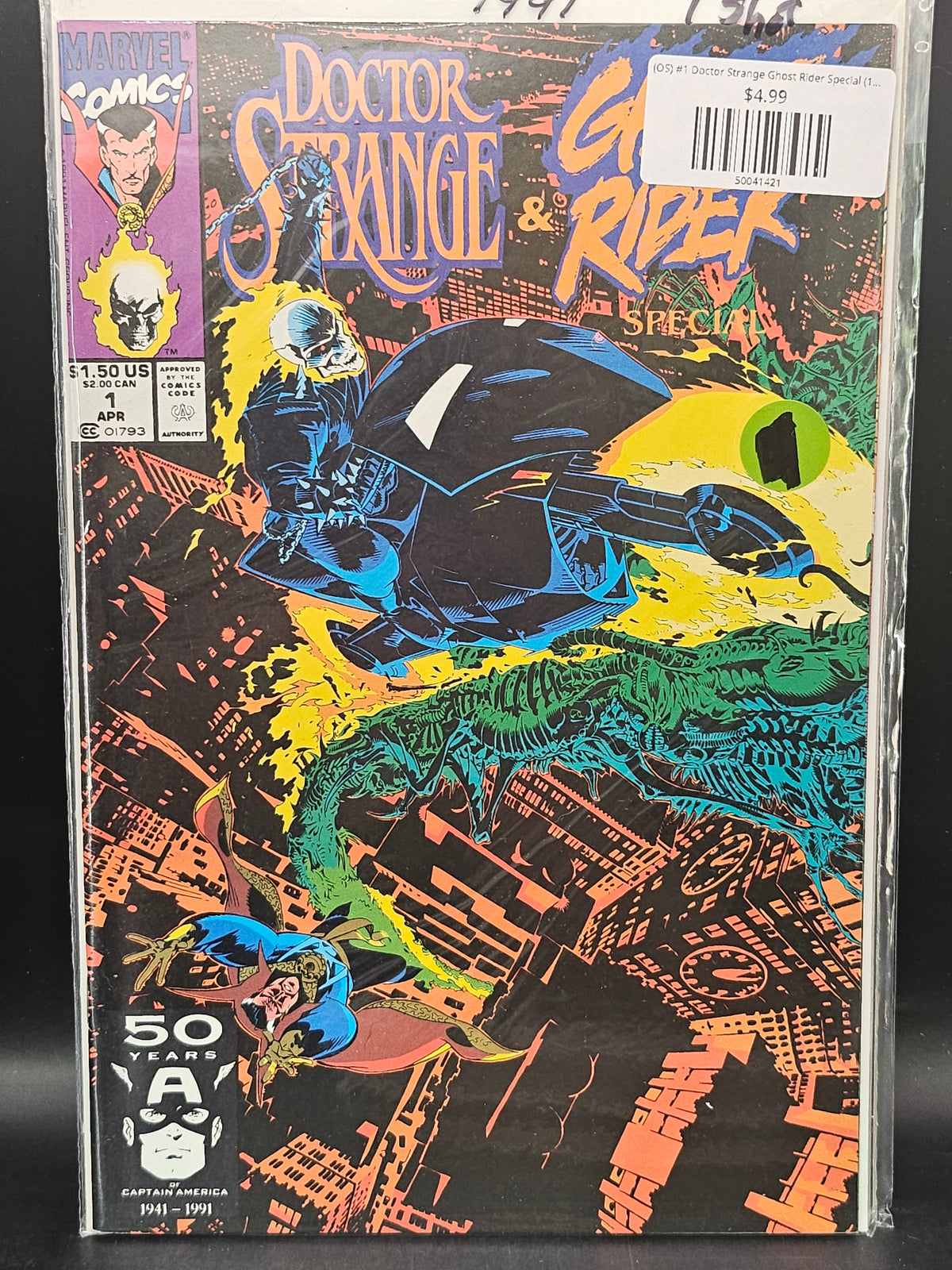 (OS) #1 Doctor Strange Ghost Rider Special (1991)