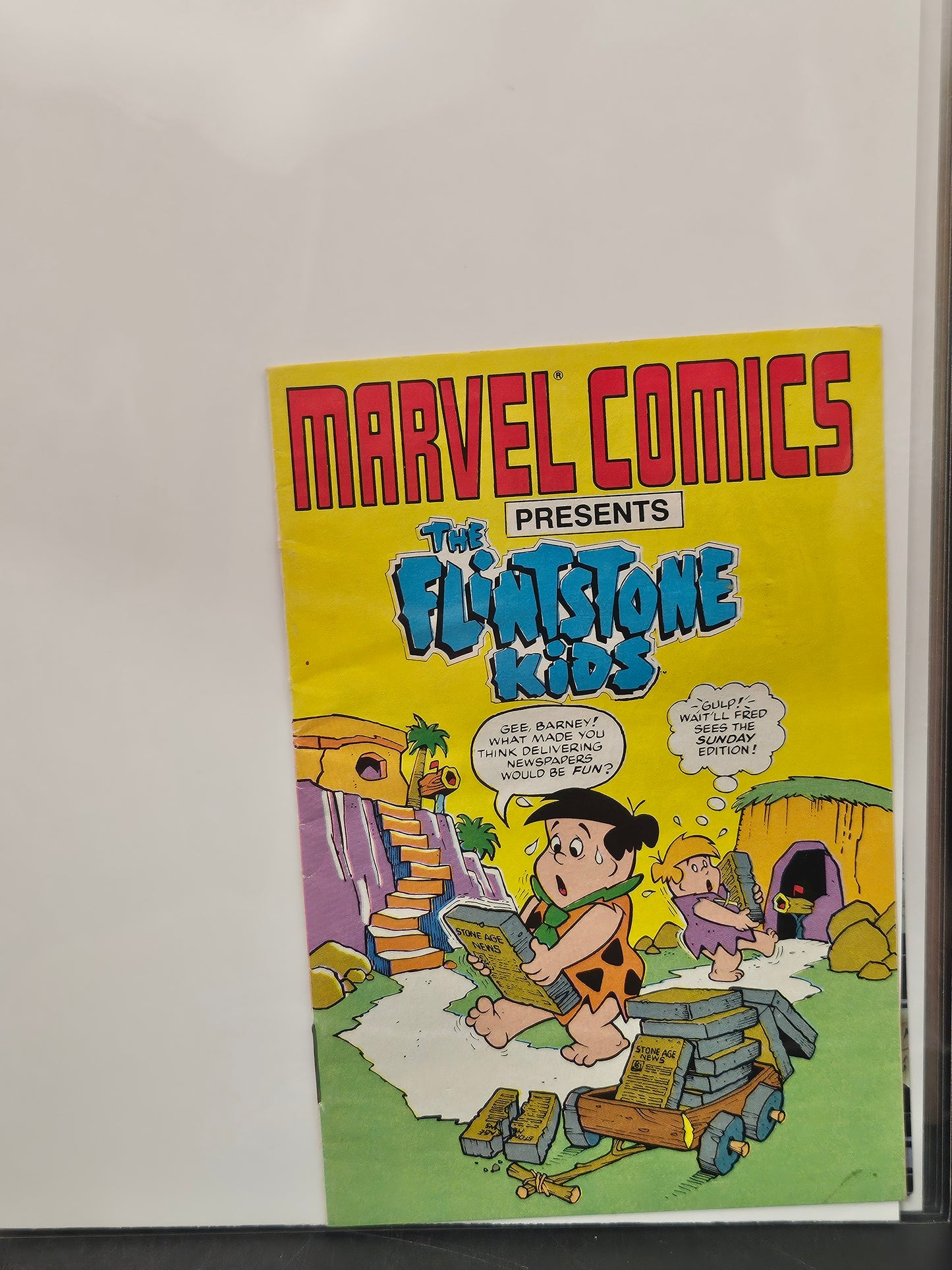 #0 Marvel Comics Presents Flintstone Kids Mini Comic (1988)