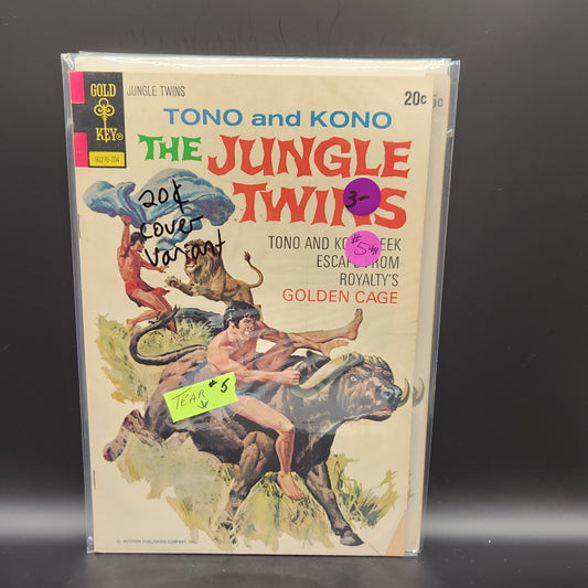 #5-20C Jungle Twins (1972 Gold Key)