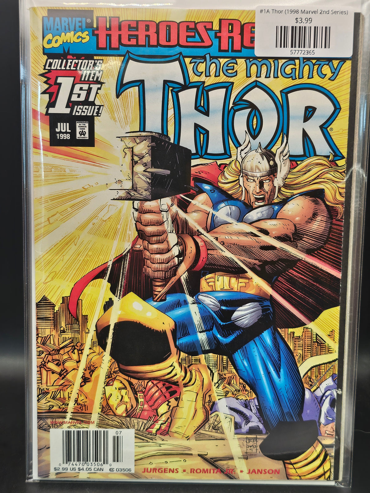 #1A Thor (1998 Marvel 2nd Series)