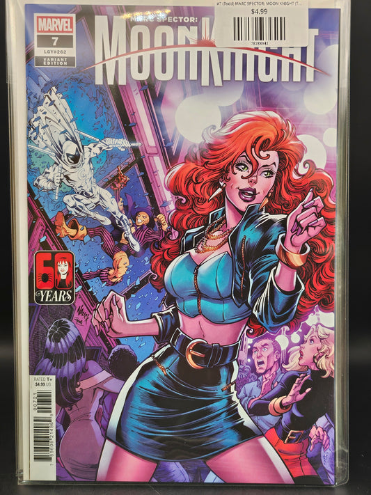 #7 (Todd) MARC SPECTOR: MOON KNIGHT (TODD NAUCK MARY JANE WATSON VARIANT)