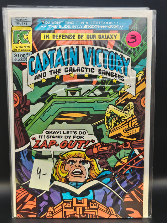 #8 - Captain Victory and the Galactic Rangers (1981 Pacific)
