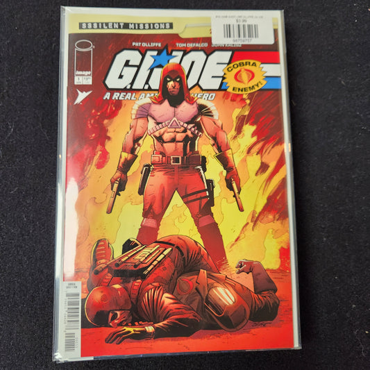 #1A (ONE SHOT) (PAT OLLIFFE) GI JOE A REAL AMERICAN HERO SSSILENT MISSIONS ZARTAN