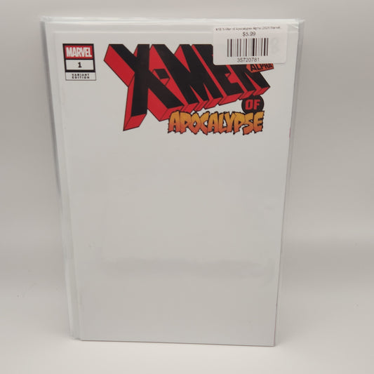 #1B X-Men of Apocalypse Alpha (2025 Marvel) (Blank Cover)