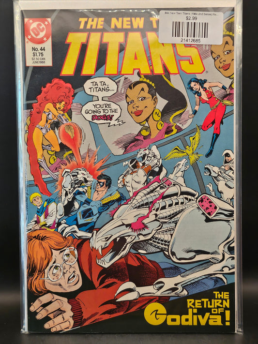 #44 New Teen Titans (1984 2nd Series) New Titans