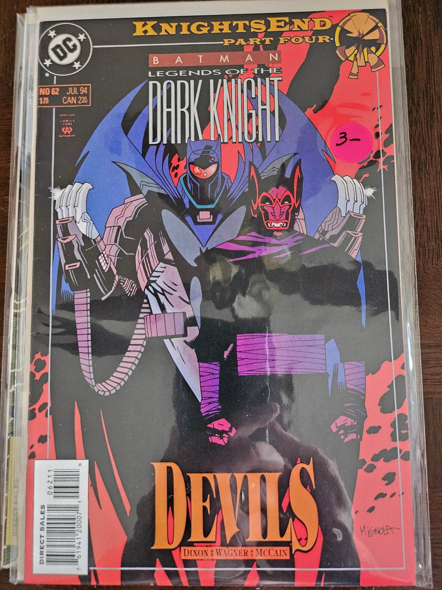 Batman: Legends of the Dark Knight – DC Comics – 1989–2007 – Volume 1 – #62