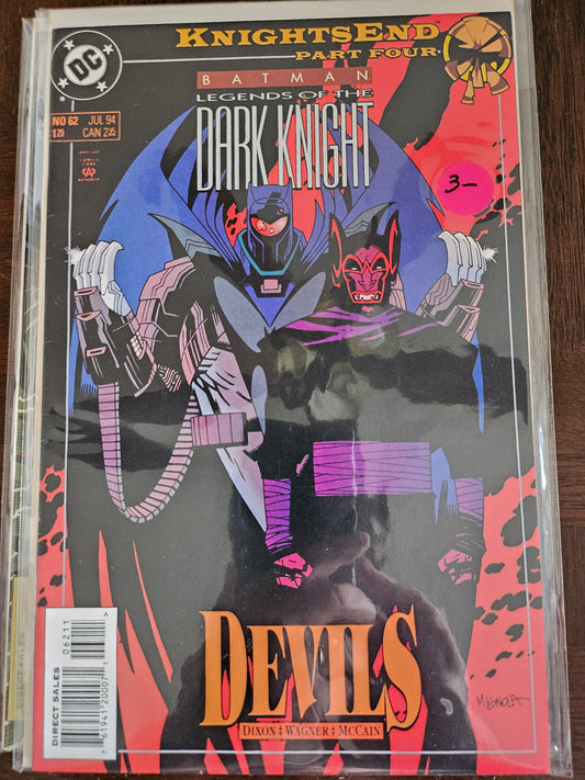 Batman: Legends of the Dark Knight – DC Comics – 1989–2007 – Volume 1 – #62