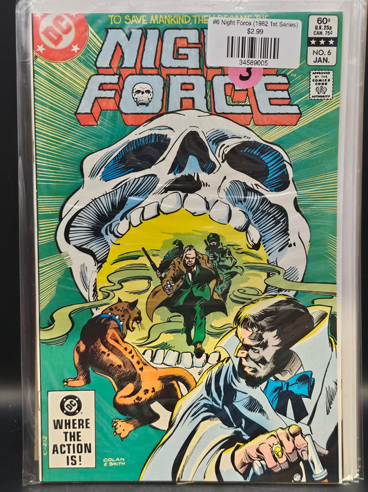 #6 Night Force (1982 1st Series)