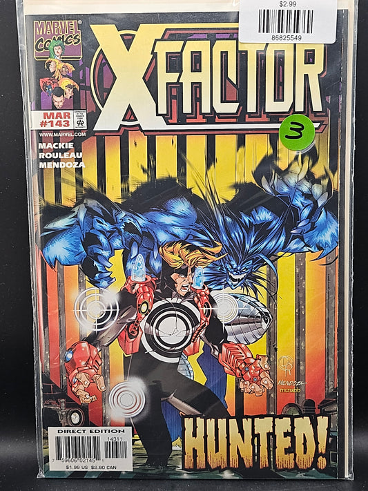 #143d X-Factor (1986 1st Series Marvel)
