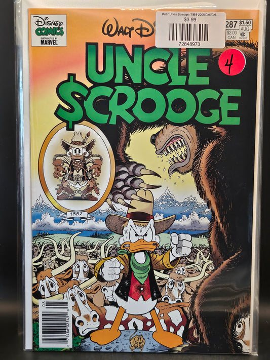 #287 Uncle Scrooge (1954-2008 Dell/Gold Key/Gladstone/Gemstone)