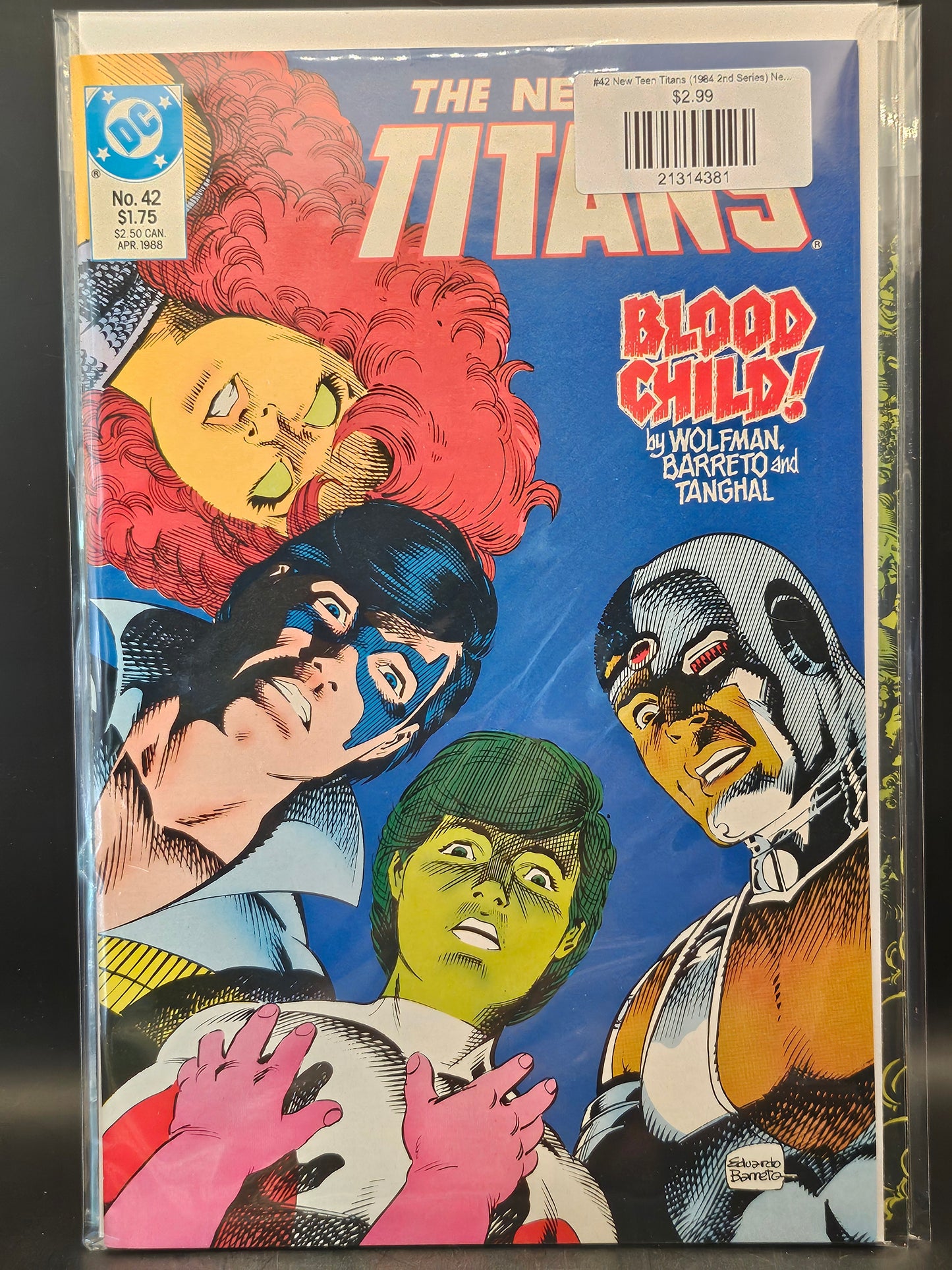 #42 New Teen Titans (1984 2nd Series) New Titans