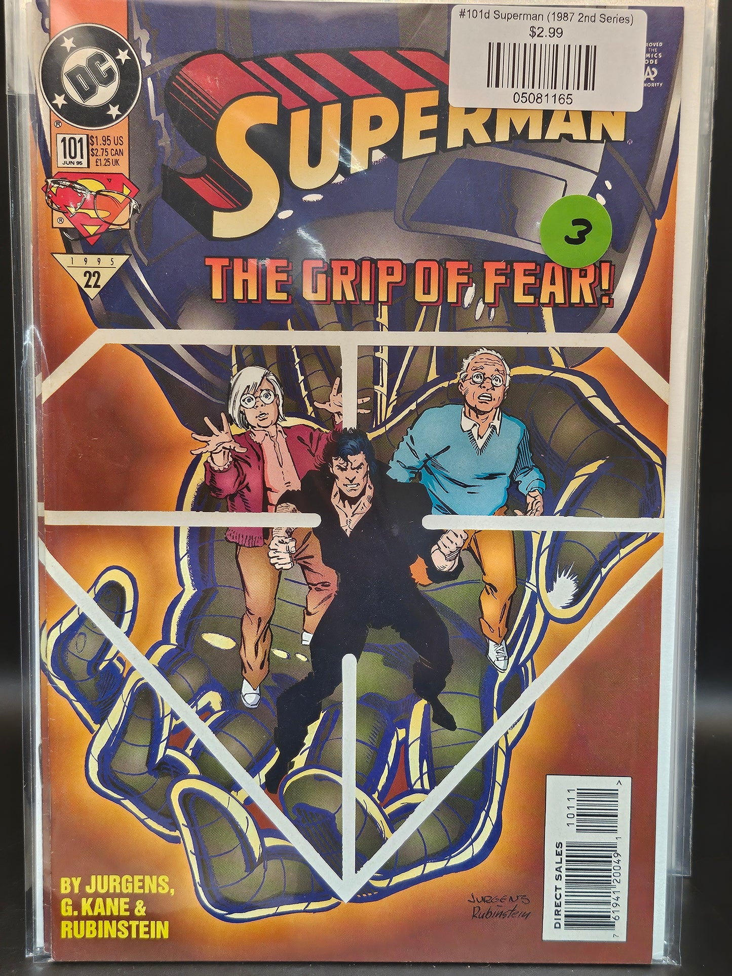 #101d Superman (1987 2nd Series)