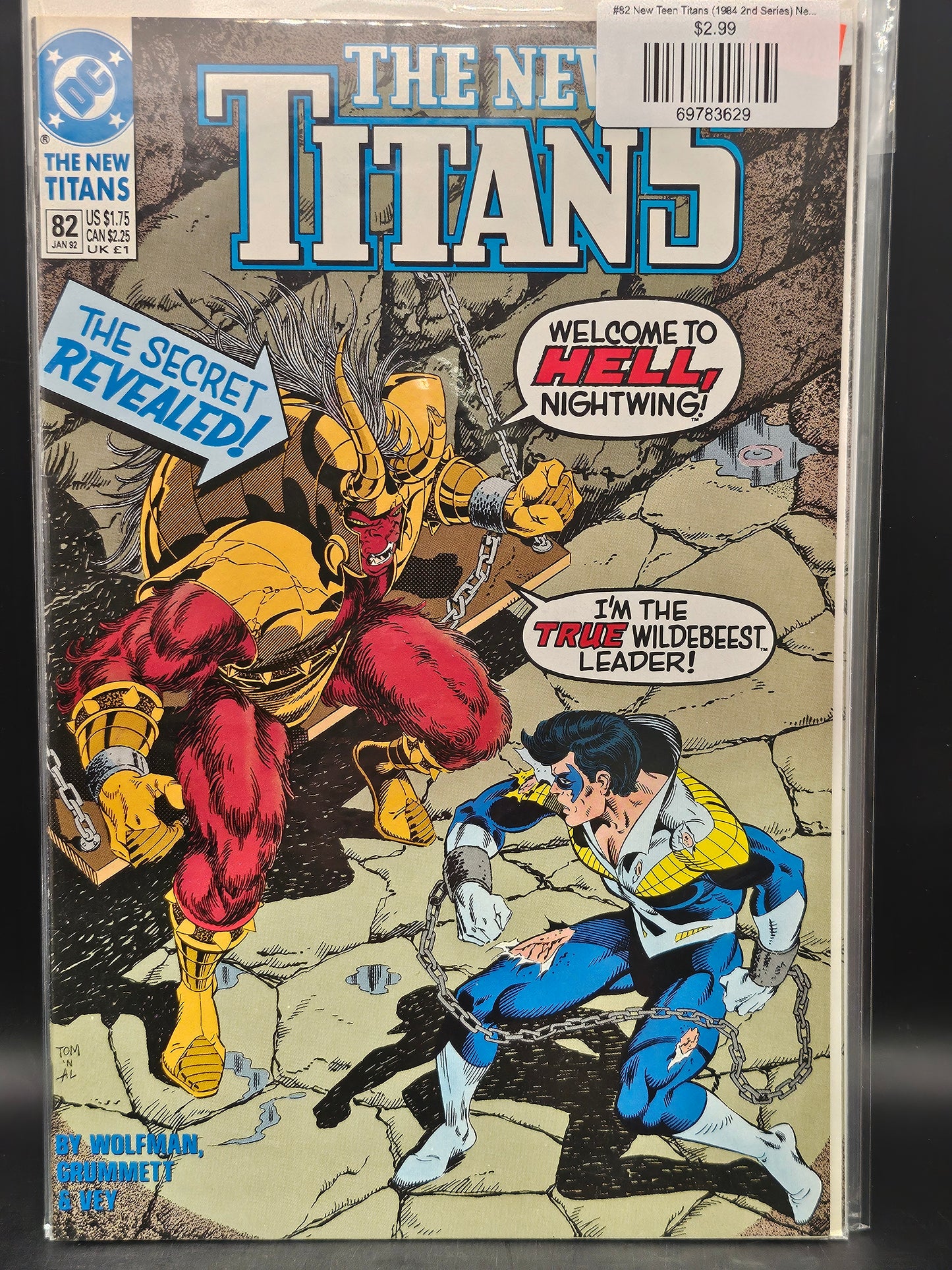 #82 New Teen Titans (1984 2nd Series) New Titans