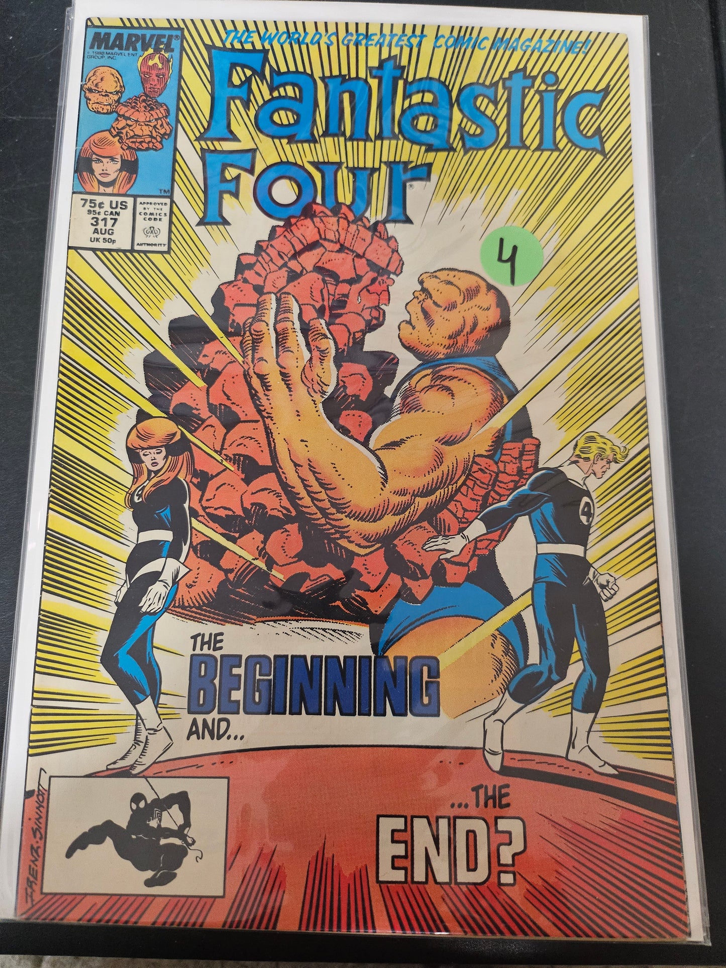 101.129 Fantastic Four – #317 – v1 (1961–1995)