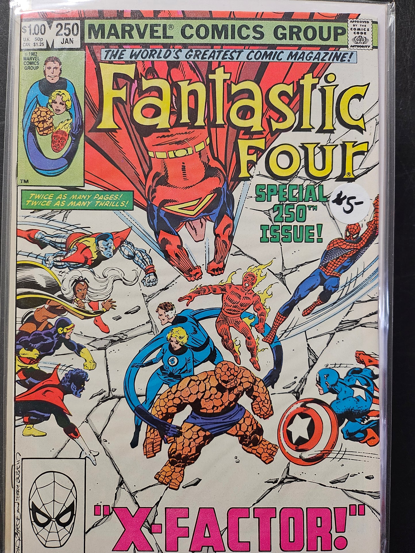 100.134 Fantastic Four – #250 – v1 (1961–1995)