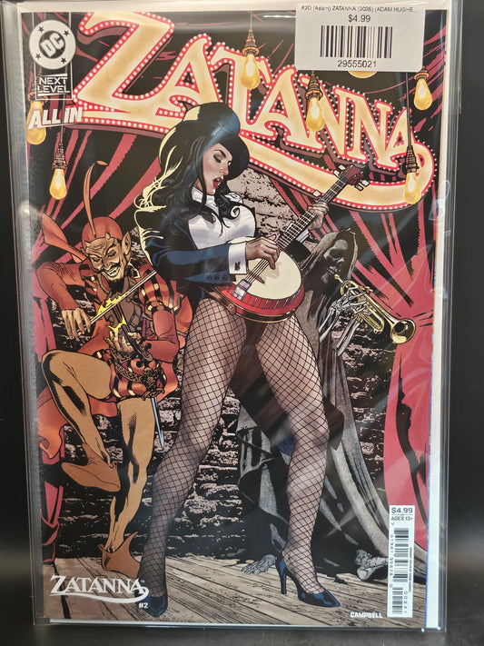 #2D (Adam) ZATANNA (2026) (ADAM HUGHES CARD STOCK VAR)