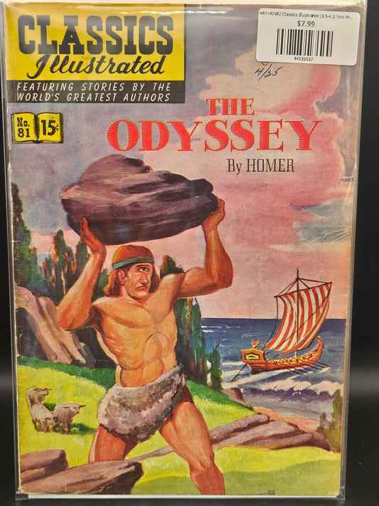 #81HRN82 Classics Illustrated (3.5-4.0 First Printing)