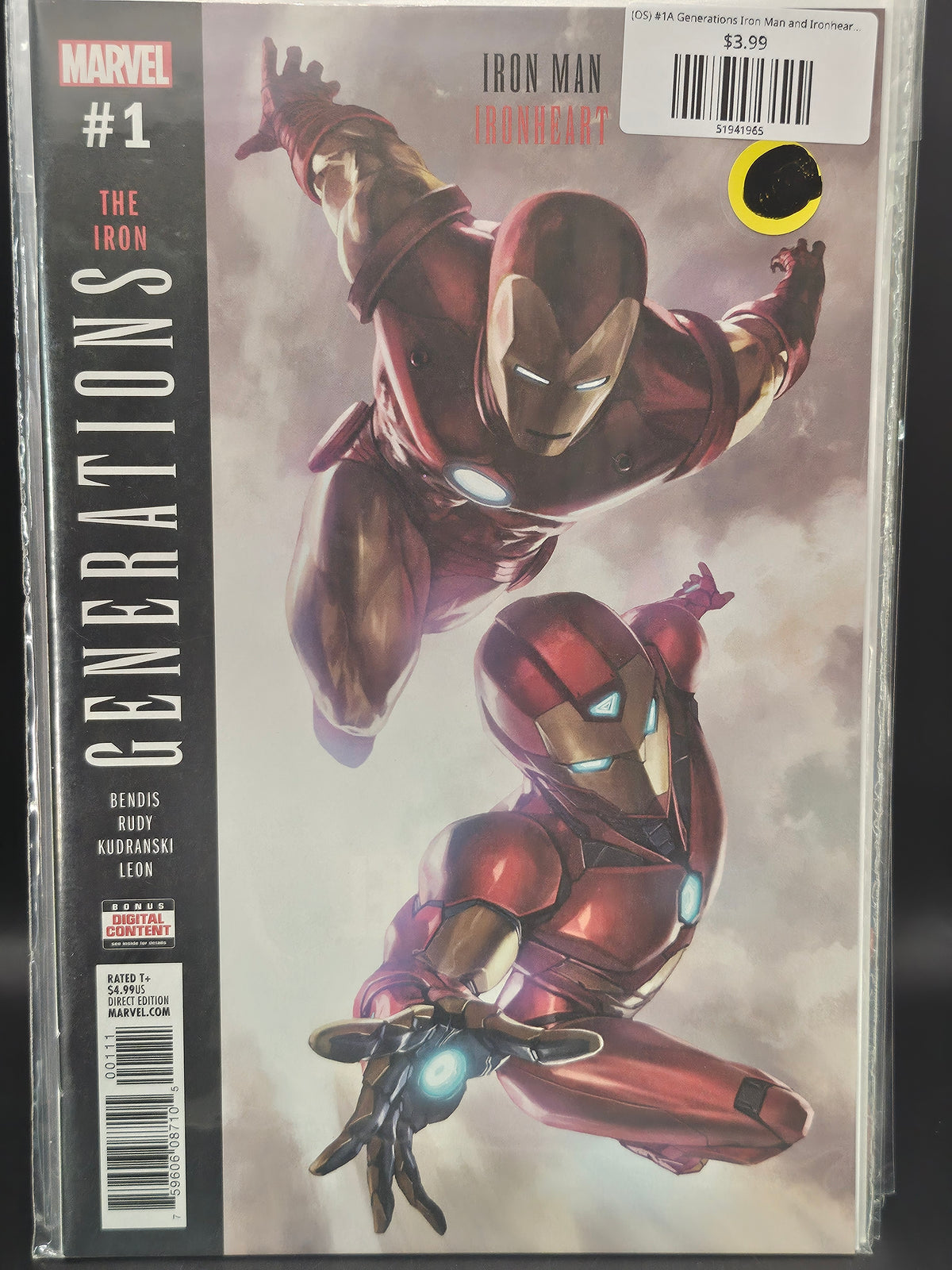 (OS) #1A Generations Iron Man and Ironheart (2017)
