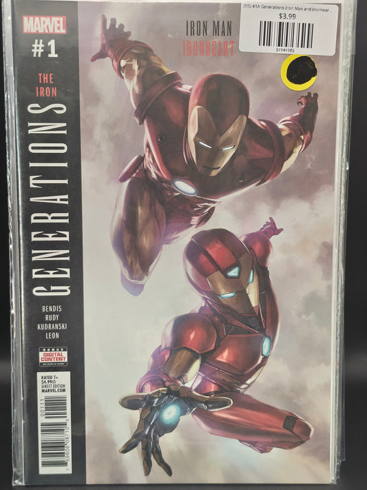 (OS) #1A Generations Iron Man and Ironheart (2017)