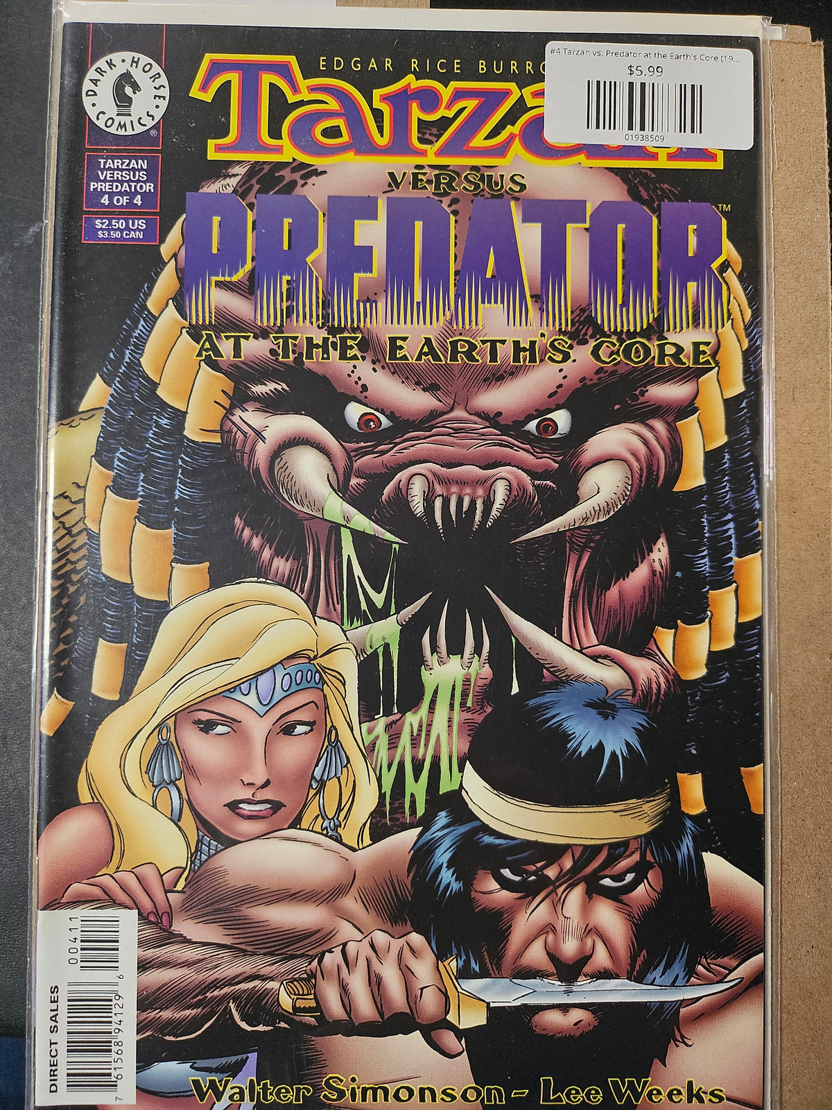 #4 Tarzan vs. Predator at the Earth's Core (1996)