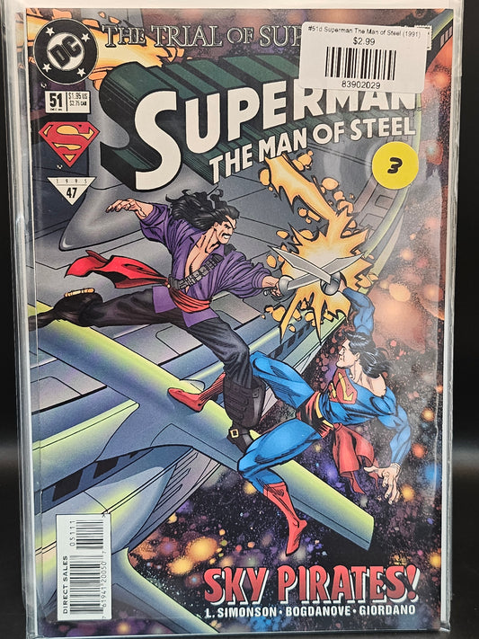 #51d Superman The Man of Steel (1991)