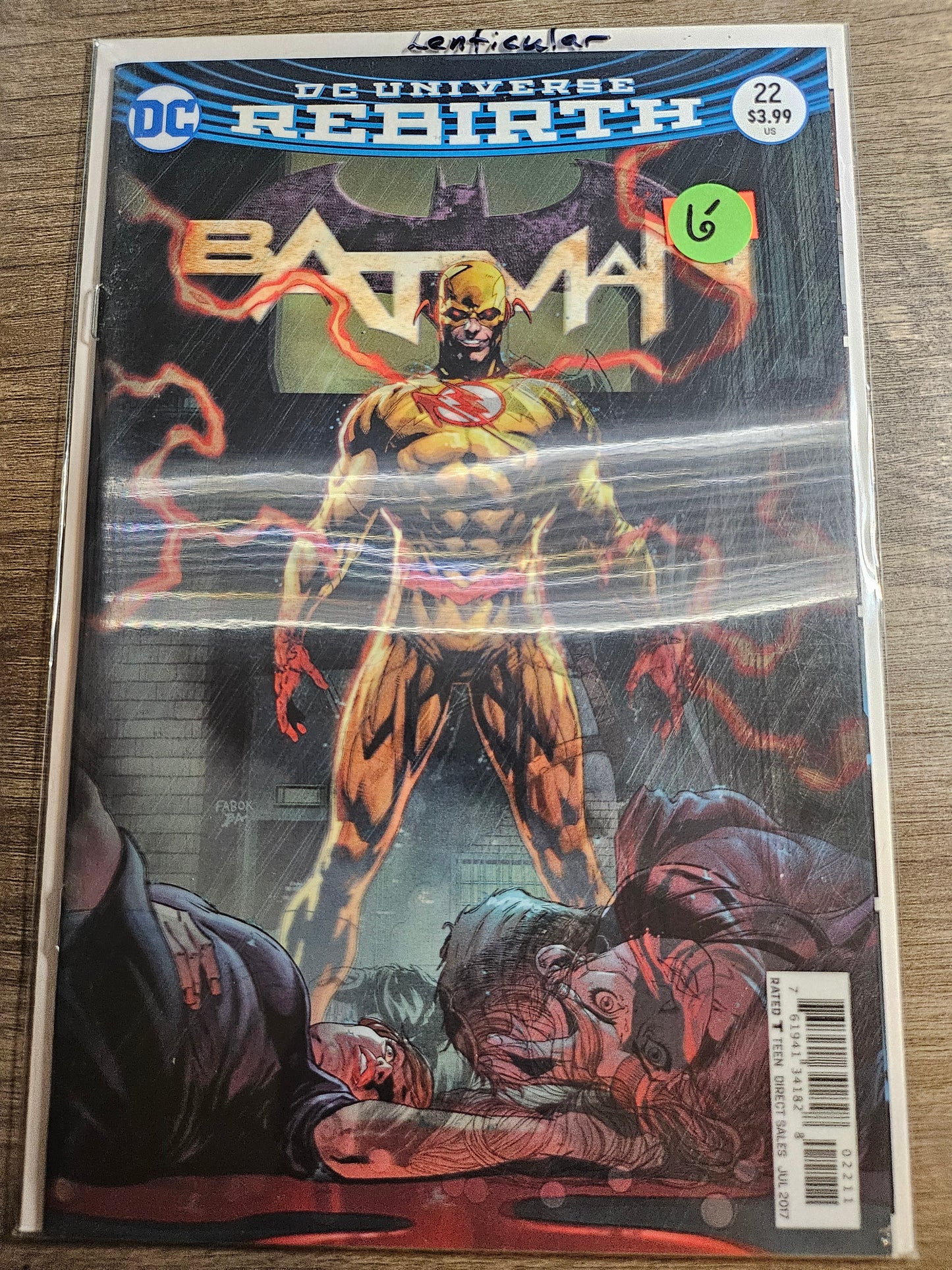 Batman – DC Comics – (2016–2026) – Volume 3 – #22 - Cover C Lenticular Variant