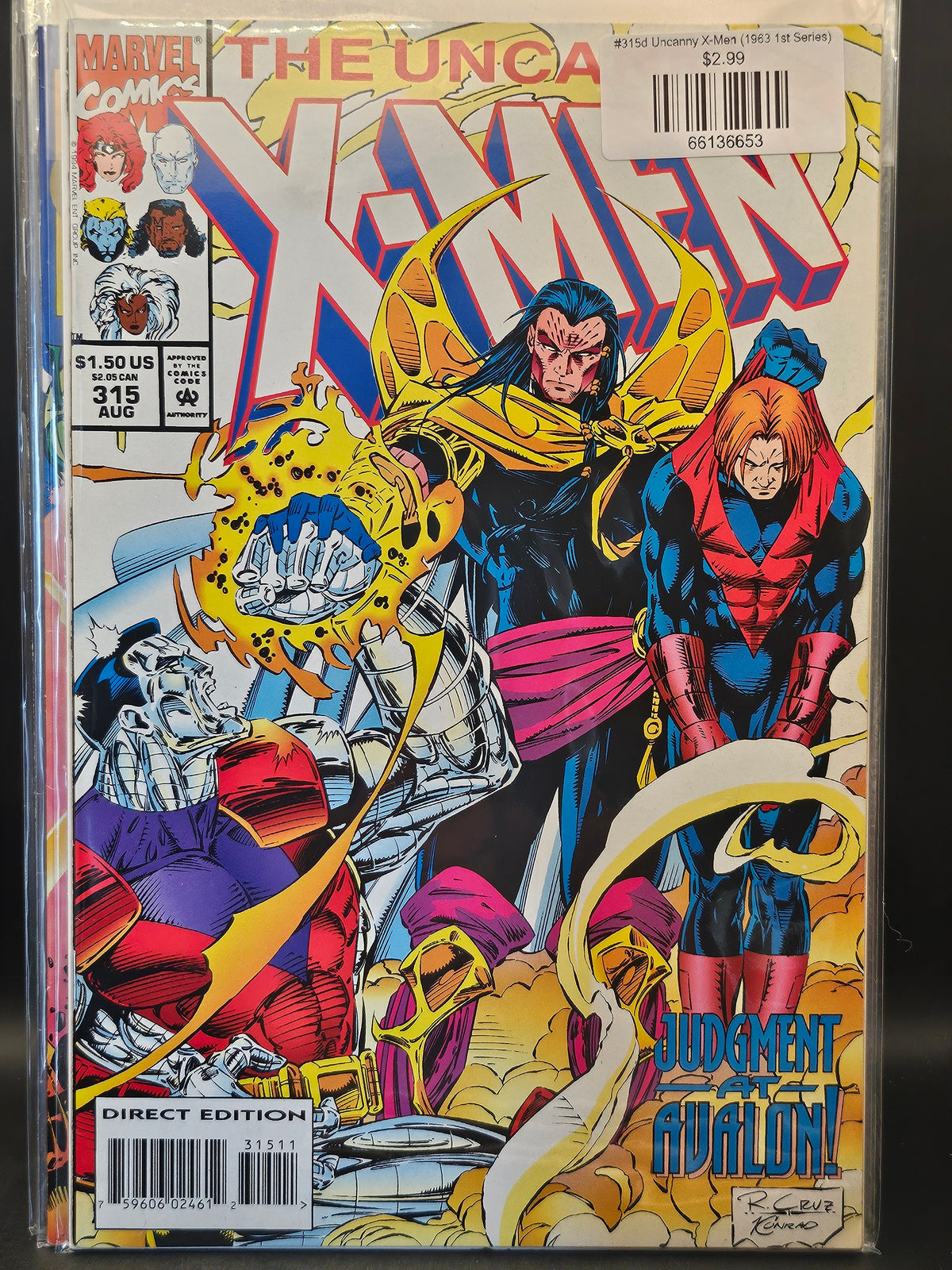 #315d Uncanny X-Men (1963 1st Series)