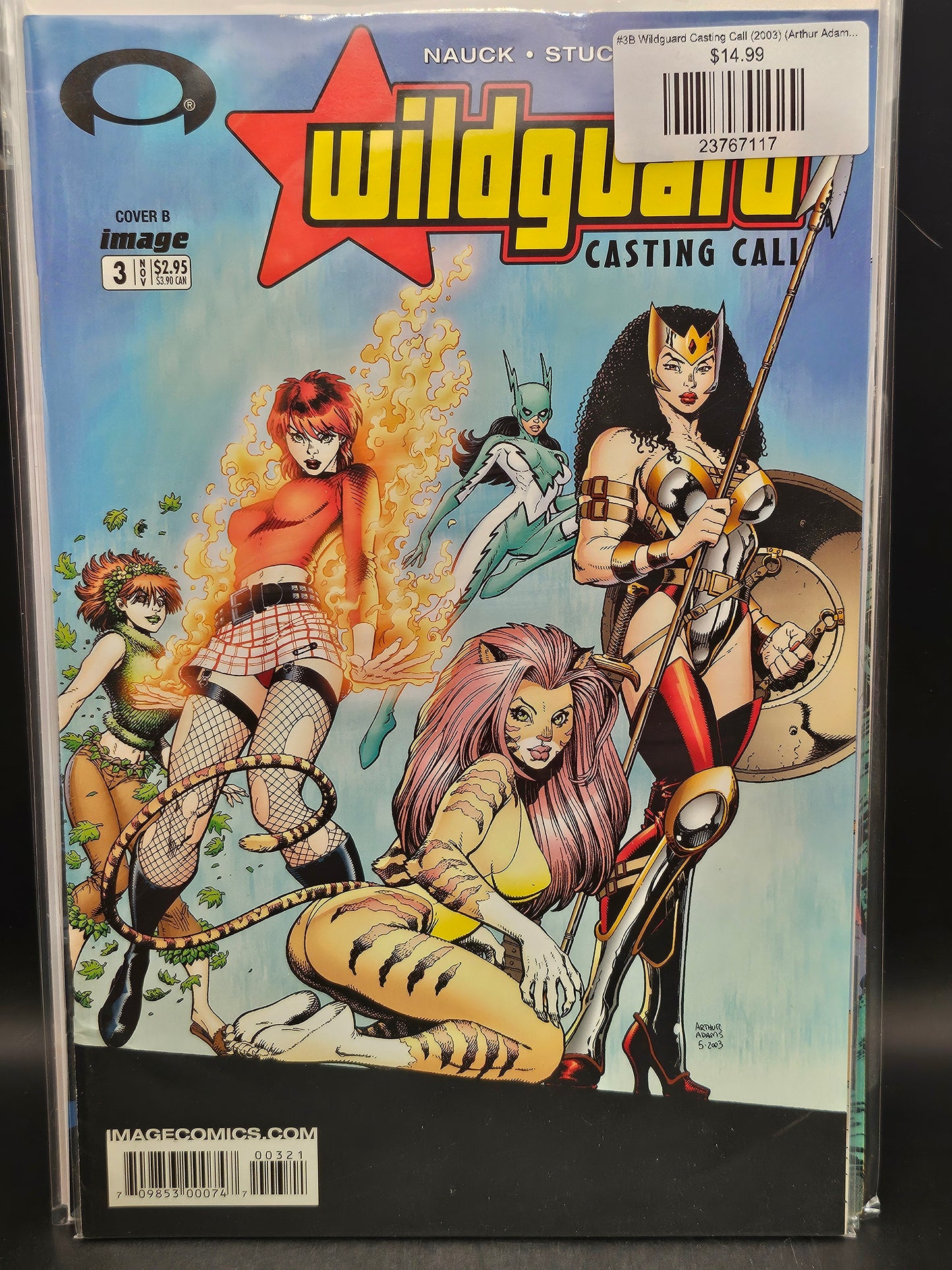 #3B Wildguard Casting Call (2003) (Arthur Adams Cover)