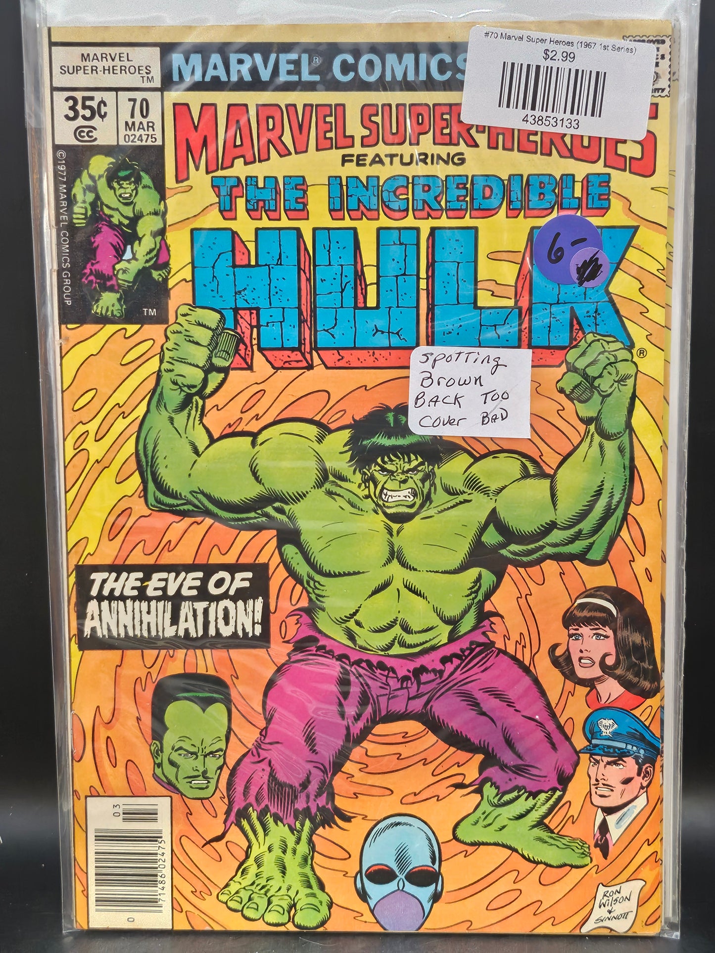 #70 Marvel Super Heroes (1967 1st Series)