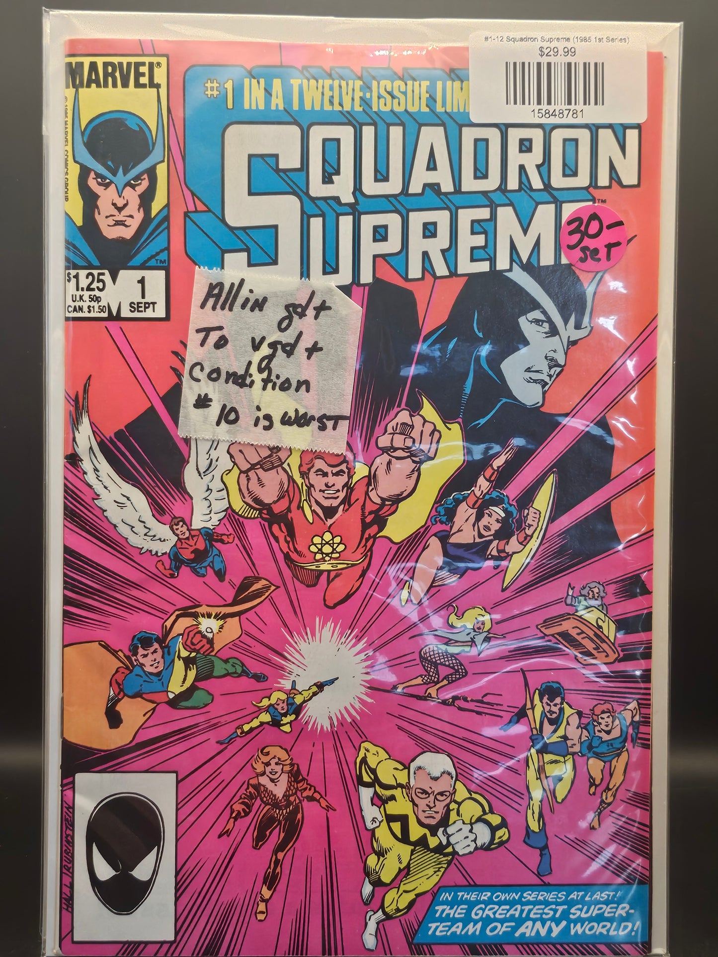 #1-12 Squadron Supreme (1985 1st Series)