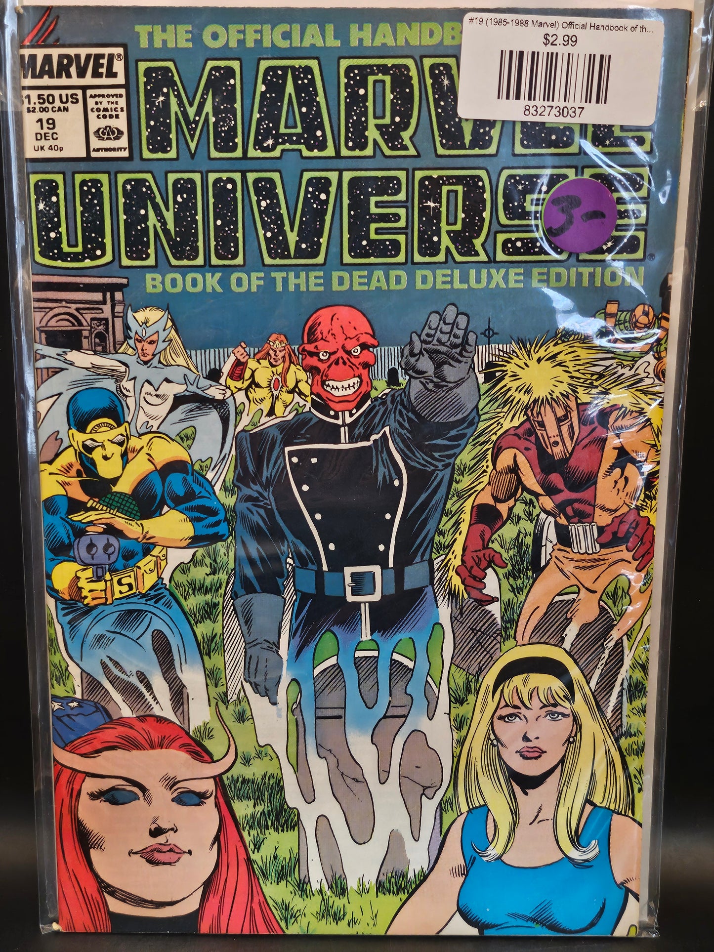 #19 (1985-1988 Marvel) Official Handbook of the Marvel Universe Deluxe Edition