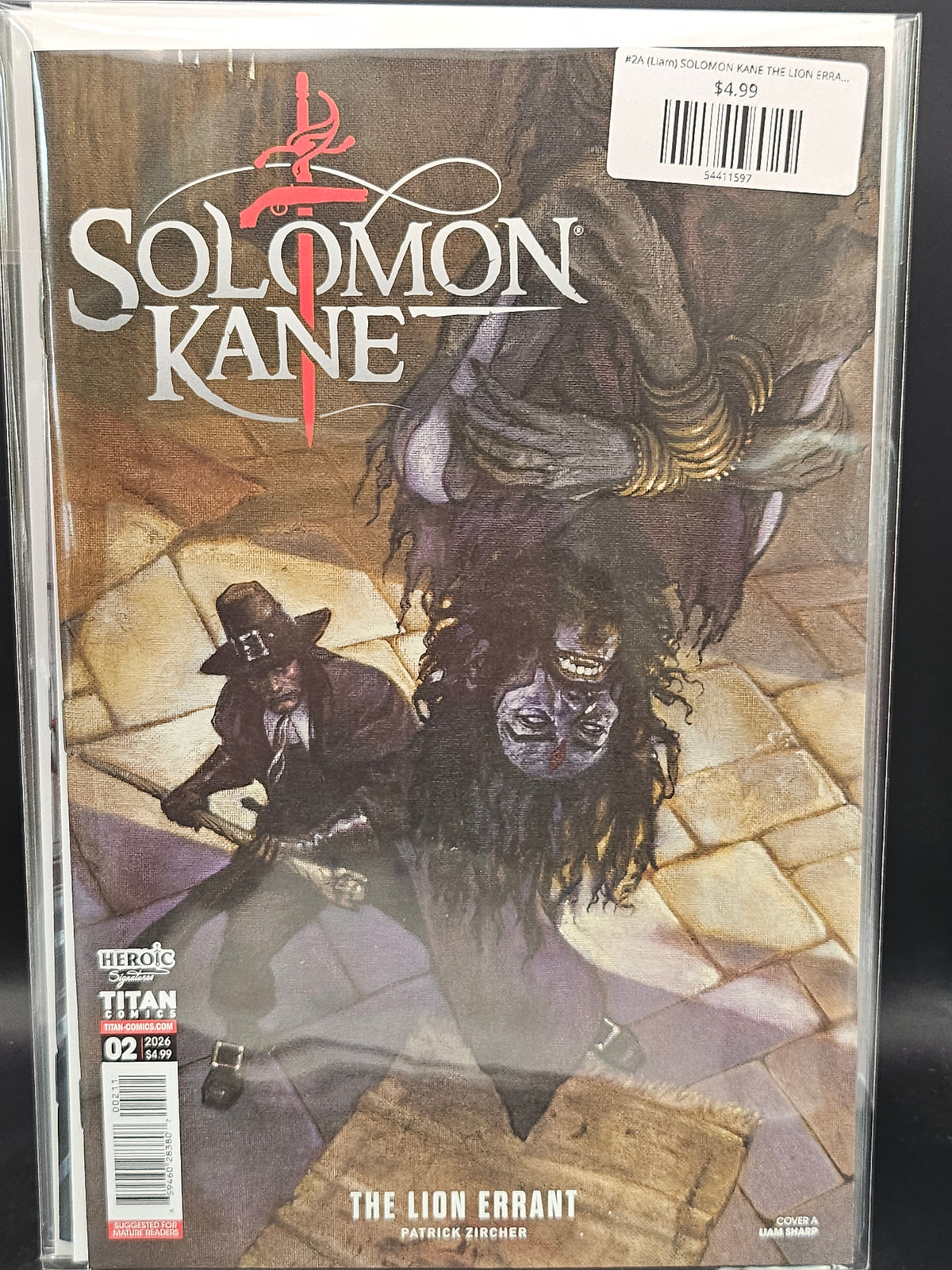 #2A (Liam) SOLOMON KANE THE LION ERRANT (OF 4 LIAM SHARP MR)