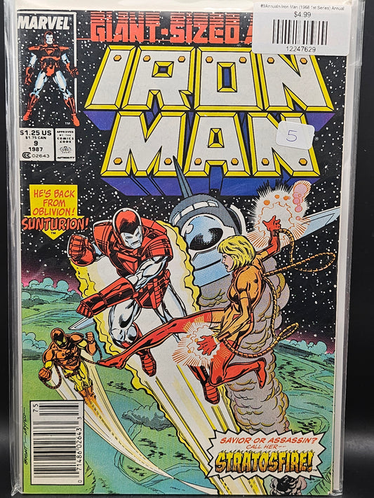 #9Annualn Iron Man (1968 1st Series) Annual
